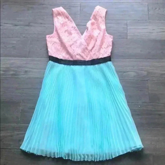 Max & Cleo Dresses & Skirts - ✨🆕MAX and Cleo🆕✨ | Light pink and blue  formal accordion dress